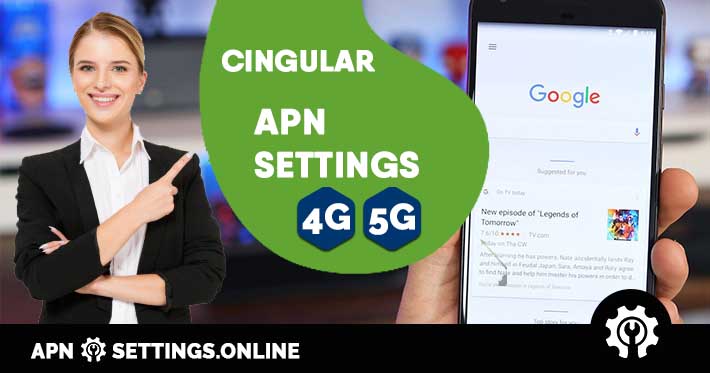 cingular apn settings internet