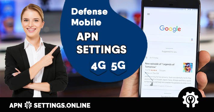 defence mobile apn settings internet