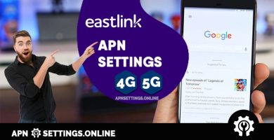 eastlink apn settings