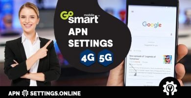 go smart apn settings internet