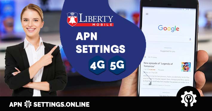 liberty wireless apn settings internet