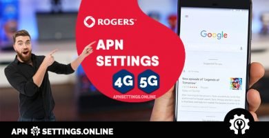 rogers apn settings