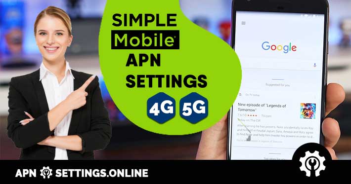 simple mobile apn settings